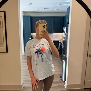 Light Blue Comfort Colors Key West T-Shirt - SIZE M